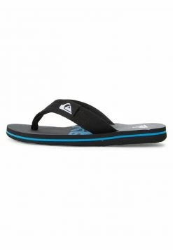 Remise ⭐ Quiksilver MOLOKAI LAYBACK - Tongs - Black 💯