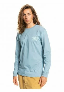 Nouveau 🔥 Quiksilver T-shirt à Manches Longues - Mottled Royal Blue 😍 -Quiksilver Soldes Boutique bdefb3747ba94068a52659dc13e99eab