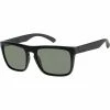Sortie 🛒 Quiksilver THE FERRIS PREMIUM - Lunettes De Soleil - Matte Black/mineral Glass Gree ❤️