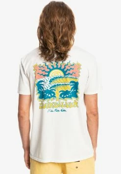 Les meilleures critiques de 🌟 Quiksilver T-shirt Imprimé - Antique White 🔔 -Quiksilver Soldes Boutique c0f4d8d61e154a50be9c7b1f98e4ac60