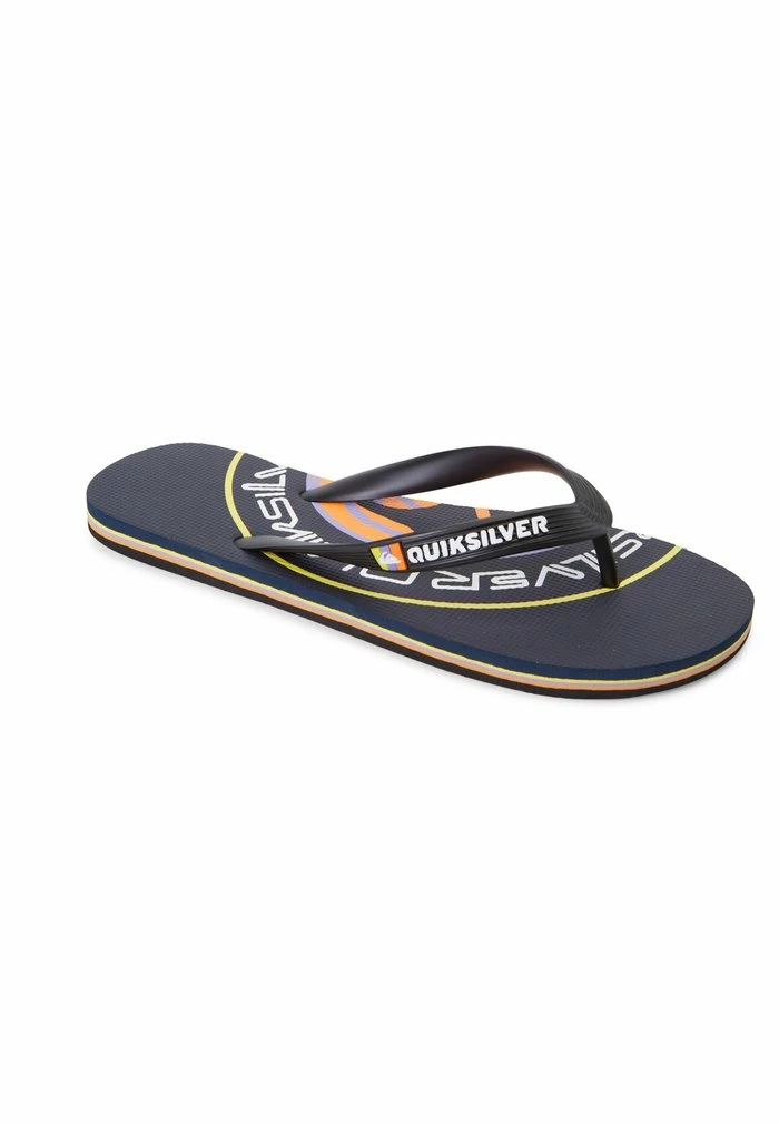 Bon marché 😍 Quiksilver MOLOKAI ART - Tongs - Black 👏 2 Bon marché 😍 Quiksilver MOLOKAI ART - Tongs - Black 👏 – Image 2