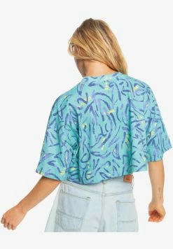 Nouveau 😍 Quiksilver T-shirt Imprimé - Aqua Sky Strange Daze 💯 7 Nouveau 😍 Quiksilver T-shirt Imprimé - Aqua Sky Strange Daze 💯 -Quiksilver Soldes Boutique c1f616b02c9040ccbc7803ea0ce518d7