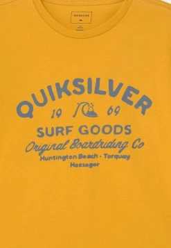 Nouveau ⌛ Quiksilver CLOSED CAPTIONS - T-shirt Imprimé - Nugget Gold ❤️ -Quiksilver Soldes Boutique c36bebc0e05441c29842495bf8c91267