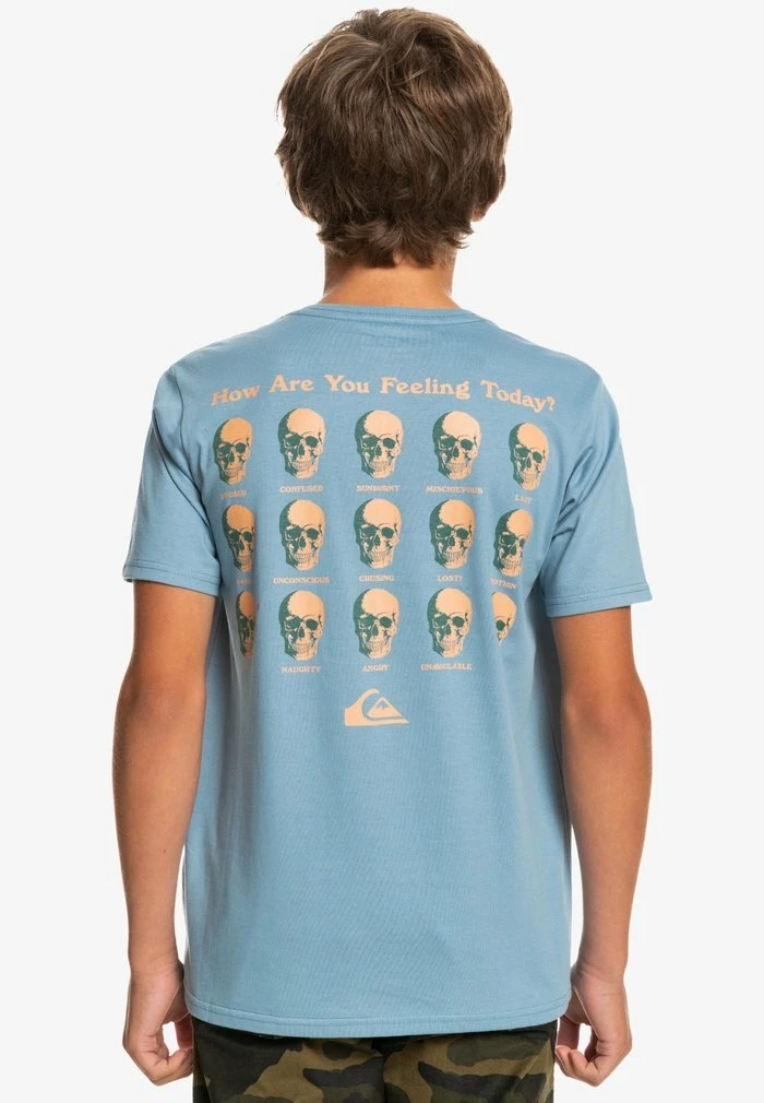 Les meilleures critiques de 👍 Quiksilver HOW ARE YOU FEELING - T-shirt Imprimé - Faded Denim 😍 3 Les meilleures critiques de 👍 Quiksilver HOW ARE YOU FEELING - T-shirt Imprimé - Faded Denim 😍 – Image 3