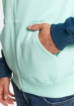 Tout neuf 🔥 QUIKSILVER™ EVERYDAY - KAPUZENPULLI MIT REISSVERSCHLUSS FÜR MÄNNE - Sweat à Capuche Zippé - Beach Glass 🎉 -Quiksilver Soldes Boutique c5303ca969774d30a06463f6b3f4c2e3