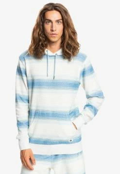 Tout neuf 🛒 Quiksilver GREAT GETAWAY EQYFT - Sweat à Capuche - Antique White Great Otway 🎁