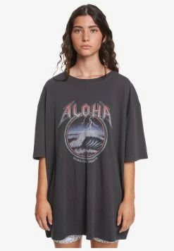 Promo â Quiksilver T-shirt Imprimé - Tarmac âïž