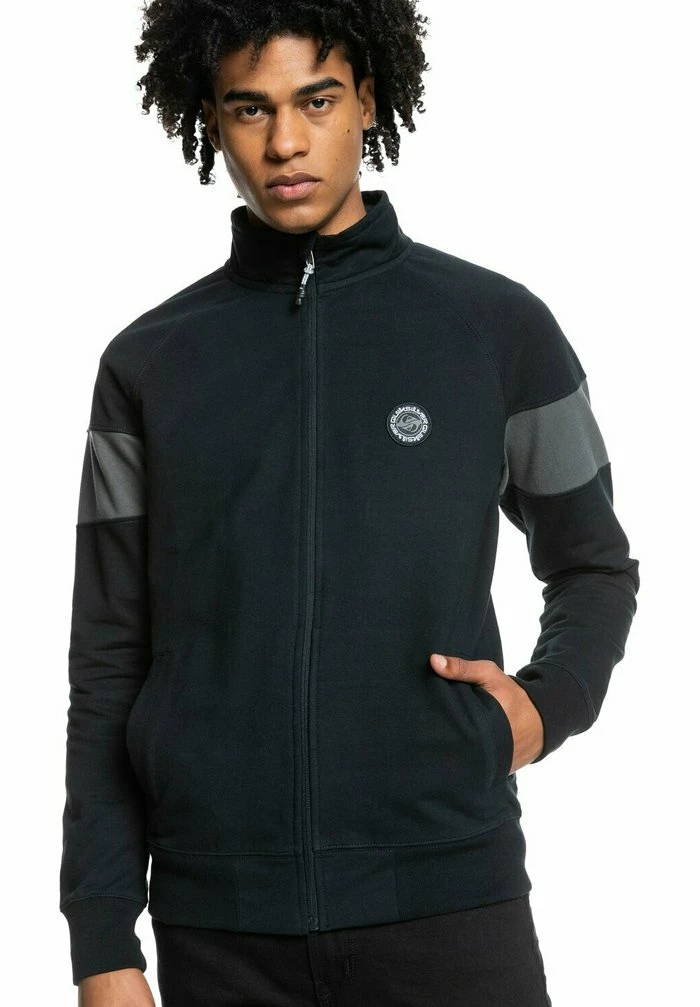 De gros 😍 Quiksilver MYSTIC - Sweat à Capuche Zippé - Black 👍 4 De gros 😍 Quiksilver MYSTIC - Sweat à Capuche Zippé - Black 👍 – Image 4