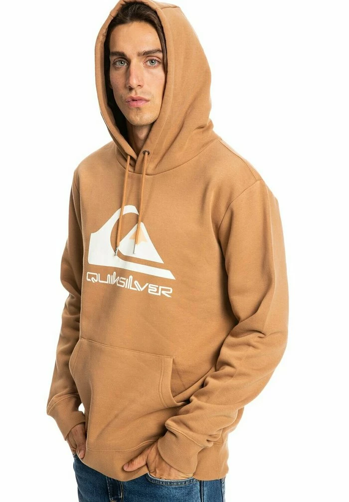 Top 10 ❤️ Quiksilver BIG LOGO HOODIE - Sweat à Capuche - Chipmunk ❤️ 4 Top 10 ❤️ Quiksilver BIG LOGO HOODIE - Sweat à Capuche - Chipmunk ❤️ – Image 4