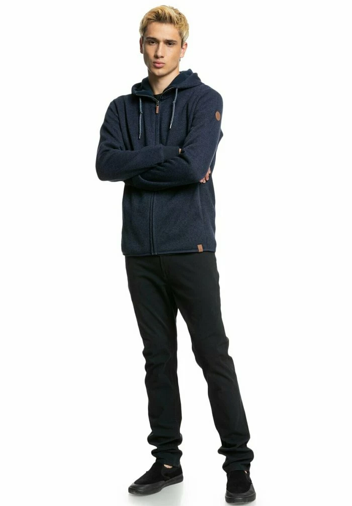 Budget ✨ Quiksilver KELLER - Sweat à Capuche Zippé - Parisian Night 🎁 2 Budget ✨ Quiksilver KELLER - Sweat à Capuche Zippé - Parisian Night 🎁 – Image 2