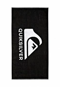 Remise 👏 Quiksilver Serviette De Plage - Black 🌟