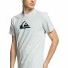 Acheter ⭐ Quiksilver COMP LOGO SS - T-shirt Imprimé - Athletic Heather 💯