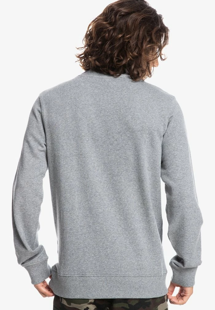 Offres 🔔 Quiksilver Sweatshirt - Light Grey Heather 💯 2 Offres 🔔 Quiksilver Sweatshirt - Light Grey Heather 💯 – Image 2