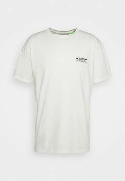 Promo 🧨 Quiksilver TRAIL MAP TEES - T-shirt Imprimé - Snow White 🧨 -Quiksilver Soldes Boutique cac713200f644e72bc19f468c309dba5