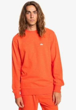 Le moins cher ❤️ Quiksilver Sweatshirt - Cherry Tomato Spacedye ⭐