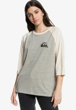 Sortie 🤩 Quiksilver T-shirt à Manches Longues - Four Leaf Clover 🎁