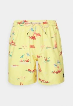 Meilleure vente 🎁 Quiksilver ISLAND BREEZE - Short De Bain - Lemon Zest 🎉