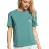 Acheter 👍 Quiksilver STANDARD - T-shirt Imprimé - Sea Pine ⭐