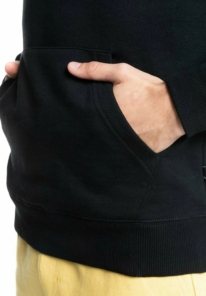 Sortie 🤩 Quiksilver HIGHWAY VAGABOND - Sweat à Capuche - Black 👏 2 Sortie 🤩 Quiksilver HIGHWAY VAGABOND - Sweat à Capuche - Black 👏 – Image 2