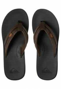 Tout neuf 🔥 Quiksilver CARVER SQUISH - Tongs - Brown/black/brown 😀