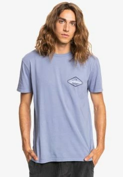 Vente flash 👍 Quiksilver STIR IT UP MANCHES COURTES POUR EQYZ - T-shirt Imprimé - Purple Impression 😀