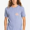 Vente flash 🛒 Quiksilver HOW ARE YOU FEELING - T-shirt Imprimé - Purple 👏