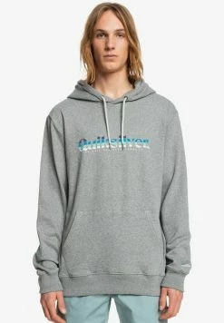 De gros ❤️ Quiksilver Sweat à Capuche - Athletic Heather 🛒