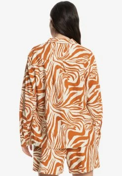 Bon marché ❤️ Quiksilver DESTINATION TRIP - Chemisier - Clay Zebradelia 😀 -Quiksilver Soldes Boutique d4a827b575f746259d9bef7397691550