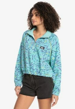 Bon marché ✔️ Quiksilver Polo - Aqua Sky Strange Daze 😀