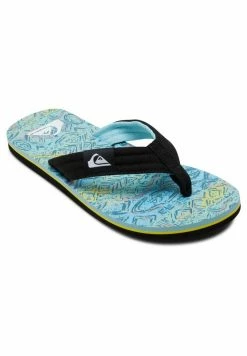 Offres 💯 Quiksilver MOLOKAI LAYBACK - Tongs - Blue 🌟 -Quiksilver Soldes Boutique d7e7b0ead8d44b9fbc0852b70ce94ed6