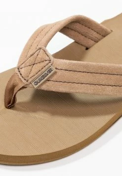 Nouveau 👏 Quiksilver CARVER - Tongs - Brown 🧨 -Quiksilver Soldes Boutique d89be843422149ebb5445304b6c91d95