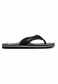 Grosses soldes 🎉 Quiksilver MOLOKAI ABYSS - Tongs - Black/black/white 🎁 -Quiksilver Soldes Boutique d9abc7664a6d40c78eeeac82f4e02c94