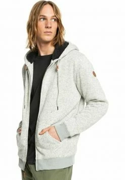 Offres 🎁 QUIKSILVER™ KELLER SHERPA - Sweat à Capuche - Light Grey Heather 👍 -Quiksilver Soldes Boutique dae078af54714db4bebb9b2a43d60309