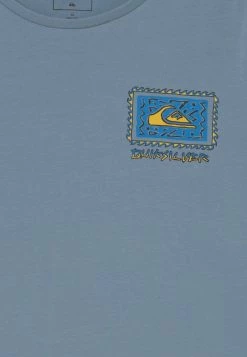 Bon marché 👍 Quiksilver RADICAL ROOTS SS YTH - T-shirt Imprimé - Light Blue 👍 -Quiksilver Soldes Boutique db56e441102d475ab585b6706788f836