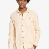 Promo 👏 Quiksilver Chemise - Almond Cream 🛒