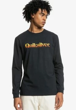 Acheter ✨ Quiksilver PRIMARY COLOURS - T-shirt à Manches Longues - Black ⭐