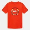Budget 💯 Quiksilver UPRISE SS YTH - T-shirt Imprimé - Cherry Tomato 😍