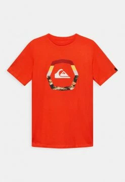 Budget 💯 Quiksilver UPRISE SS YTH - T-shirt Imprimé - Cherry Tomato 😍