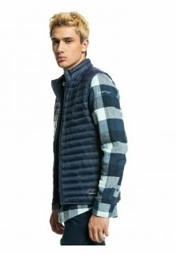 Meilleur prix 🔥 Quiksilver Veste Sans Manches - Navy 😍 -Quiksilver Soldes Boutique ded0b6fa6ee449e2920155e524b4ca3e