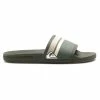 Promo 🎉 Quiksilver RIVI SLIDE - Sandales De Bain - Green/orange/green ✔️