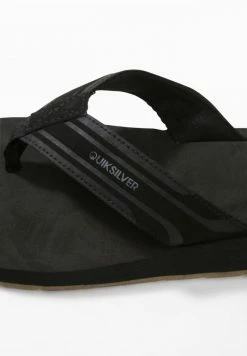 De gros ❤️ Quiksilver Chaussons - Black/black/brown ✨ 11 De gros ❤️ Quiksilver Chaussons - Black/black/brown ✨ -Quiksilver Soldes Boutique dedaff44b2f540c98296f718a68d369c