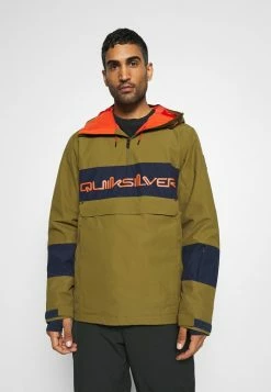 Tout neuf 🤩 Quiksilver STEEZE - Veste De Snowboard - Military Olive 🔔