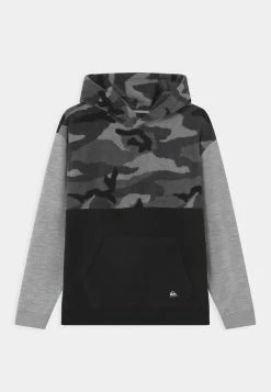 Vente flash ⭐ Quiksilver ESSENTIALS POLAR HOOD YOUTH - Sweatshirt - Black ✨
