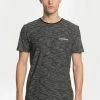 De gros 💯 Quiksilver KENTIN - T-shirt Imprimé - Black City 🤩