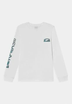 Remise 🌟 Quiksilver STACKED - T-shirt à Manches Longues - White 😀