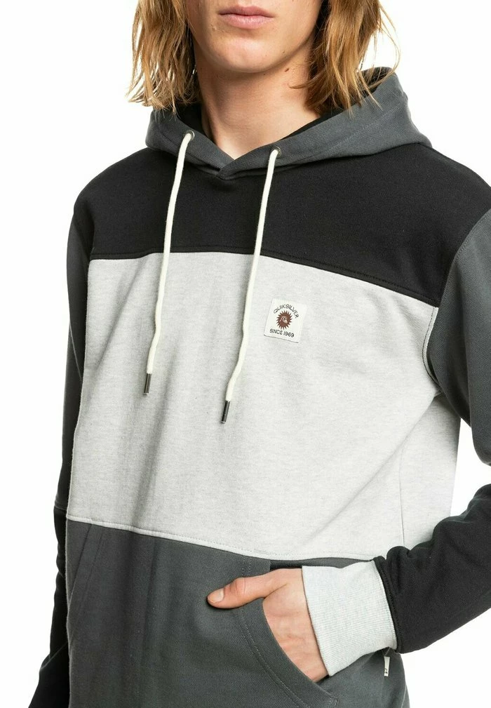 Tout neuf đ Quiksilver CHROMEBLOCK - Sweat à Capuche - Black/grey â€ïž 5 Tout neuf đ Quiksilver CHROMEBLOCK - Sweat à Capuche - Black/grey â€ïž â Image 5
