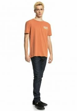 Coupon ⭐ Quiksilver T-shirt Imprimé - Cinnamon 🌟