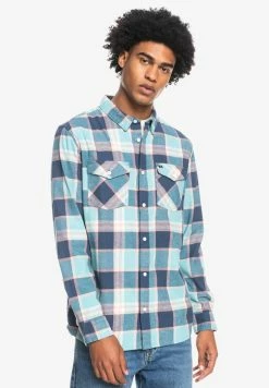Bon marché 🛒 Quiksilver Chemise - Porcelain Drayman Stretch 🌟