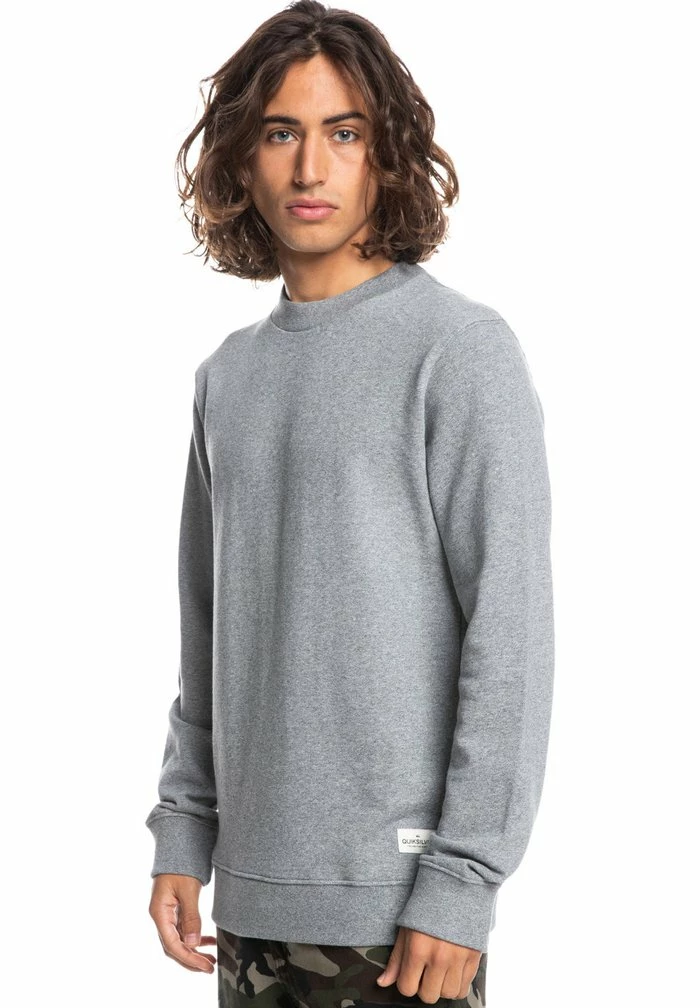 Offres 🔔 Quiksilver Sweatshirt - Light Grey Heather 💯 3 Offres 🔔 Quiksilver Sweatshirt - Light Grey Heather 💯 – Image 3