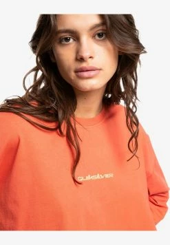 Meilleure affaire 🤩 Quiksilver T-shirt à Manches Longues - Guava 🌟 -Quiksilver Soldes Boutique e427536a2cef448ea6882979d581c57f
